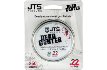 Image of Jts Group Jts Pellets Dead Center .22 Wadcutter 14.89 Gr. 250ct, JAC119