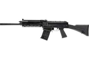 Image of JTS Group M12AK-T1A 3in Tactical Semi-Auto Shotgun, 12 Gauge, 18.7in BBL, Synthetic Black Stock, 2 Mag Included, 5RD Capacity, Black, M12AKT1ABL
