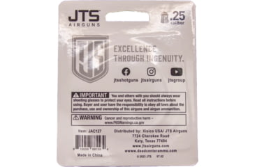 Image of JTS Group Pellets Dead Center 25 Cal Domed 33.80 Gr 150Ct, JAC127