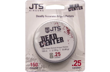 Image of JTS Group Pellets Dead Center, .25 Caliber, Domed, 33.80 Grain, 150 Count, JAC127