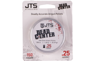 Image of JTS Group Pellets Dead Center, .25 Caliber, Domed, 25.39Grain, 150 Count, JAC103