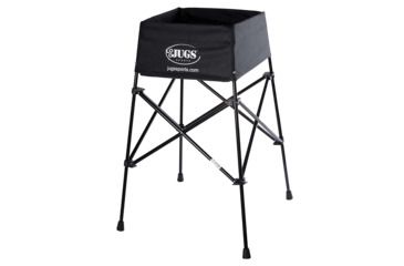 Image of JUGS Back-Saver Collapsible Ball Basket, Black, A1021