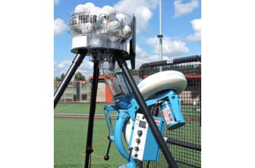 Image of JUGS Carousel Feeder for BP 1 Softball Pitching Machine, Black, F1045