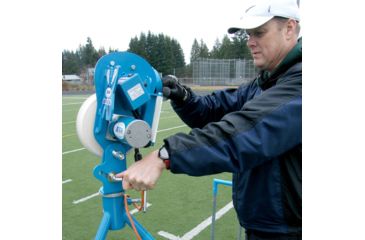 Image of JUGS Lacrosse Machine, Blue, M1160