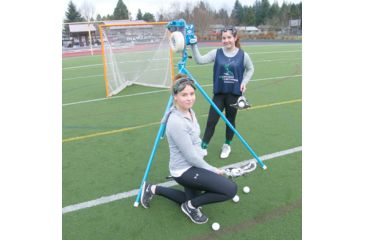 Image of JUGS Lacrosse Machine, Blue, M1160