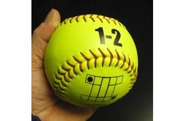 Image of JUGS Perfect Pitch Softballs - 15 Balls, Marked, B5310