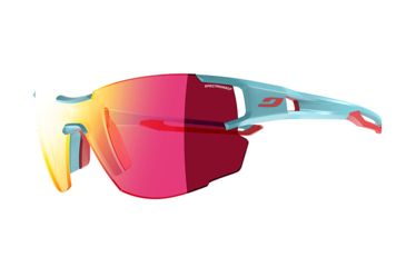 Image of Julbo Aerolite Sunglasses with Spectron 3CF Lenses, Blue/Pink, Medium J4961112