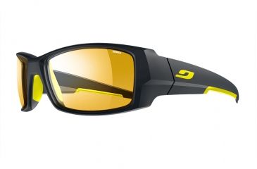 Image of Julbo Armor Progressive Prescription Sunglasses, Matte Blue/Yellow Frame, J4923112PR