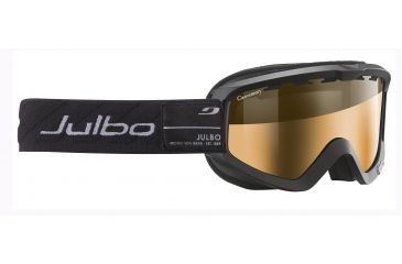 Image of JULBO Bang Next Ski Goggles,Black,Camel Lenses w/Silver Flash, Standard 74350145