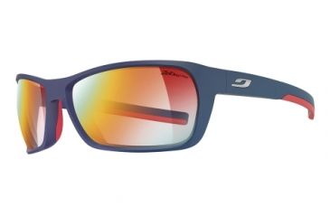 Image of Julbo Blast Bifocal Prescription Sunglasses, Blue/Red Frame, J4713112BI