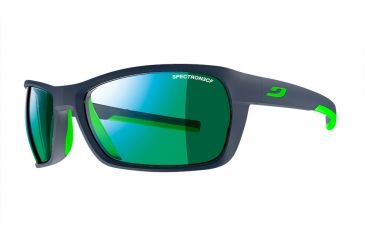 Image of Julbo Blast Bifocal Prescription Sunglasses, Matte Dark Blue/Green Frame, J4711132BI