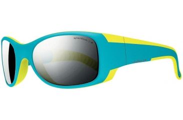 Image of Julbo Booba Progressive Prescription Sunglasses, Blue / Yellow Frame, Spectron 3+ Baby Lens-J4351112PR