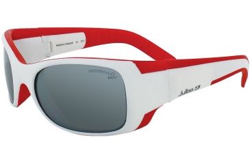 Image of Julbo Booba Progressive Prescription Sunglasses, White / Red Frame, Spectron 4 Baby Lens-J4352311PR