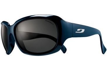 Image of Julbo Bora Bora Single Vision Prescription Sunglasses, Blue Frame, Grey Polarized 3 Lens, Polarized-J4399012SV