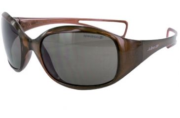 Image of Julbo Debora Kids Rx Sunglasses - Crystal Brown Frame, Polar Kids Ages 6-10 4089251