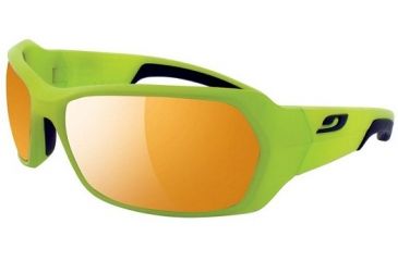 Image of Julbo Dirt Single Vision Matte Green/Black Frame Zebra Lens