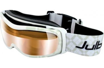 Image of Julbo Eclipse Goggles with Zebra lens - White 70131110