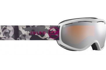 Image of Julbo EQUINOX Goggles White marbrure with Orange Lenses, Large J74912106