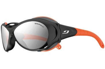Image of Julbo Explorer Bifocal Prescription Sunglasses, Black / Orange Frame, Spectron 4 Lens-J326122BI