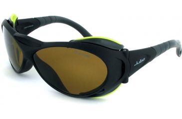 Image of Explorer Sunglasses-Camel-Matte Black