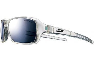 Image of Julbo Gloss Progressive Prescription Sunglasses, White / Clear Frame, Polarized 3 Lens, Polarized-J4569100PR