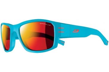 Image of Julbo Kaiser Single Vision Prescription Sunglasses, Blue Frame, Spectron 3+ Lens-J4481112SV
