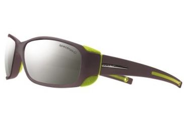 Image of Julbo Montebianco Sunglasses, Matt Black/Lime w/ Spectron 4 Lenses 4151241