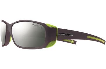 Image of Julbo MonteBianco Bifocal Prescription Sunglasses, Matte Black / Lime Frame, Spectron 4 Lens-J4151241BI