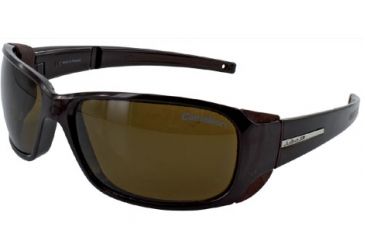 Image of Julbo Montebianco Sunglasses - Choco/Brown Frame, Camel Antifog Lenses 4155050