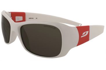 Image of Julbo Piccolo Sunglasses - Kid's-White/Coral-Spectron 3