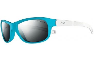 Image of Julbo Player Progressive Prescription Sunglasses, Blue / White Frame, Spectron 3+ Lens-J4621112PR