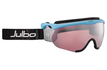 Image of Julbo Sniper M Goggles, Matt Blue w/Interchangeable Single Spherical Lenses And A No Flash Treatment 69020122