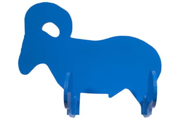 Image of Legion Targets Rockin Ram 3/8in AR500, Blue, AR-1060