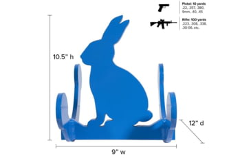 Image of Legion Targets Rocking Rabbit AR500 Steel Target AR-1026