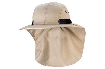 Image of Juniper Large Bill Flap Cap Khaki J7002A-KH