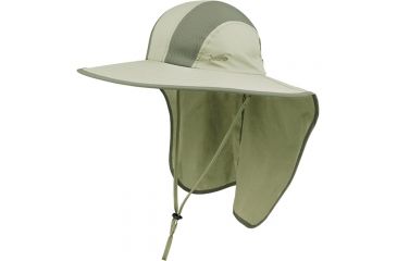 Image of Juniper Taslon Uv Lg Bill Cap Khaki Os J7250-KH