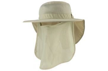 Image of Juniper Uv Large Bill Flap Cap Khaki J7243-KH
