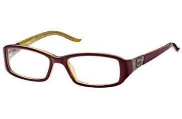 Image of Just Cavalli JC0242 Eyeglass Frames - Bordeaux Frame Color