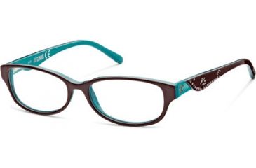 Image of Just Cavalli JC0452 Eyeglass Frames - Dark Brown Frame Color