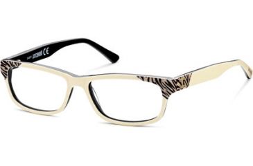 Image of Just Cavalli JC0458 Eyeglass Frames - White/Black Frame Color