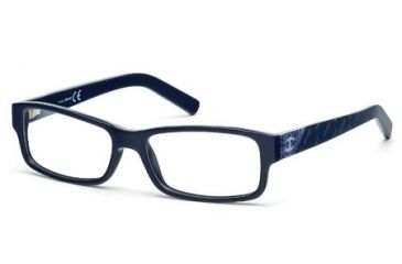 Image of Just Cavalli JC0462 Eyeglass Frames - Shiny Blue Frame Color