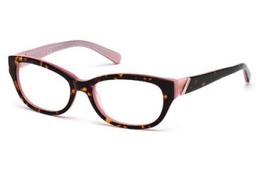 Image of Just Cavalli JC0537 Eyeglass Frames - Coloured Havana Frame Color