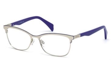 Image of Just Cavalli JC0614 Eyeglass Frames - Shiny Palladium Frame Color