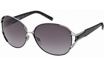 Image of Just Cavalli JC399S Sunglasses - Shiny Palladium Frame Color, Gradient Smoke Lens Color