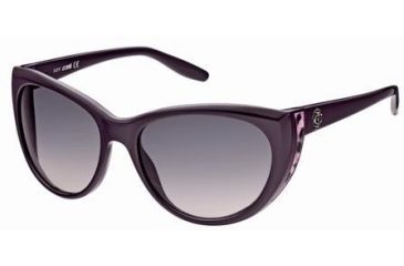 Image of Just Cavalli JC405S Sunglasses - Shiny Violet Frame Color, Gradient Smoke Lens Color