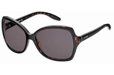 Image of Just Cavalli JC406S Sunglasses - Black Frame Color, Gradient Smoke Lens Color