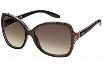 Image of Just Cavalli JC406S Sunglasses - Dark Brown Frame Color, Gradient Brown Lens Color