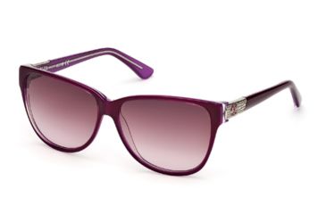Image of Just Cavalli JC415S Sunglasses - Violet Frame Color, Gradient / Mirror Violet Lens Color