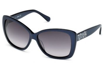 Image of Just Cavalli JC495S Sunglasses - Shiny Blue Frame Color