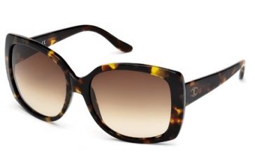 Image of Just Cavalli JC500S Sunglasses - Dark Havana Frame Color
